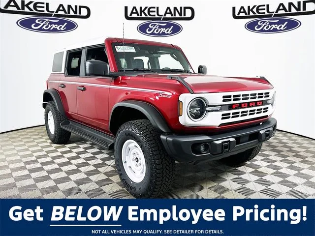 New 2026 Ford Bronco Heritage Edition