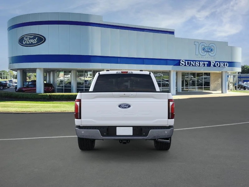 New 2026 Star White Metallic Tri-Coat Ford Lariat® image 5