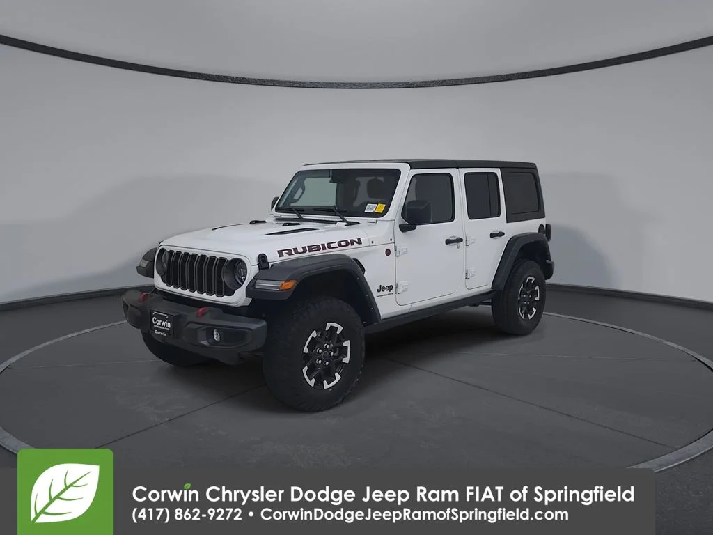 Certified Used 2025 White Jeep Rubicon image 8