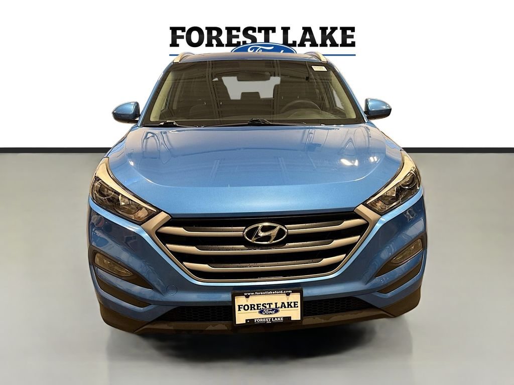 Certified 2018 Hyundai Tucson SEL with VIN KM8J3CA42JU606839 for sale in Forest Lake, Minnesota