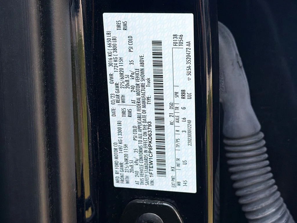 Used 2023 Blue Ford XLT image 36