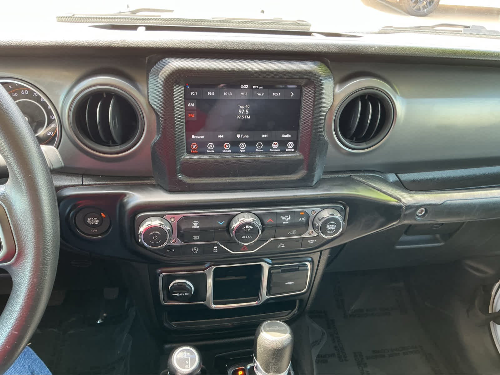 Used 2023 Bright White Clearcoat Jeep Sport image 28