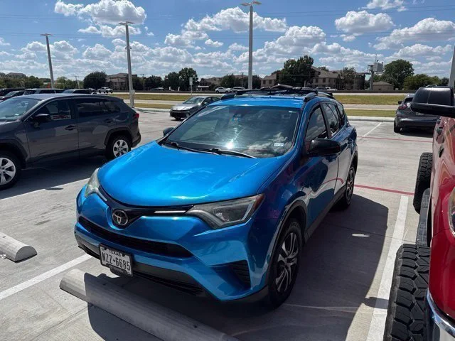 Used 2017 Blue Toyota LE image 1