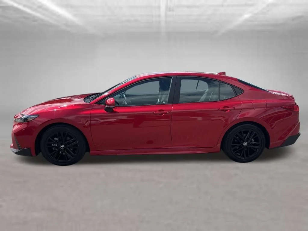 Used 2025 Red Toyota SE image 4