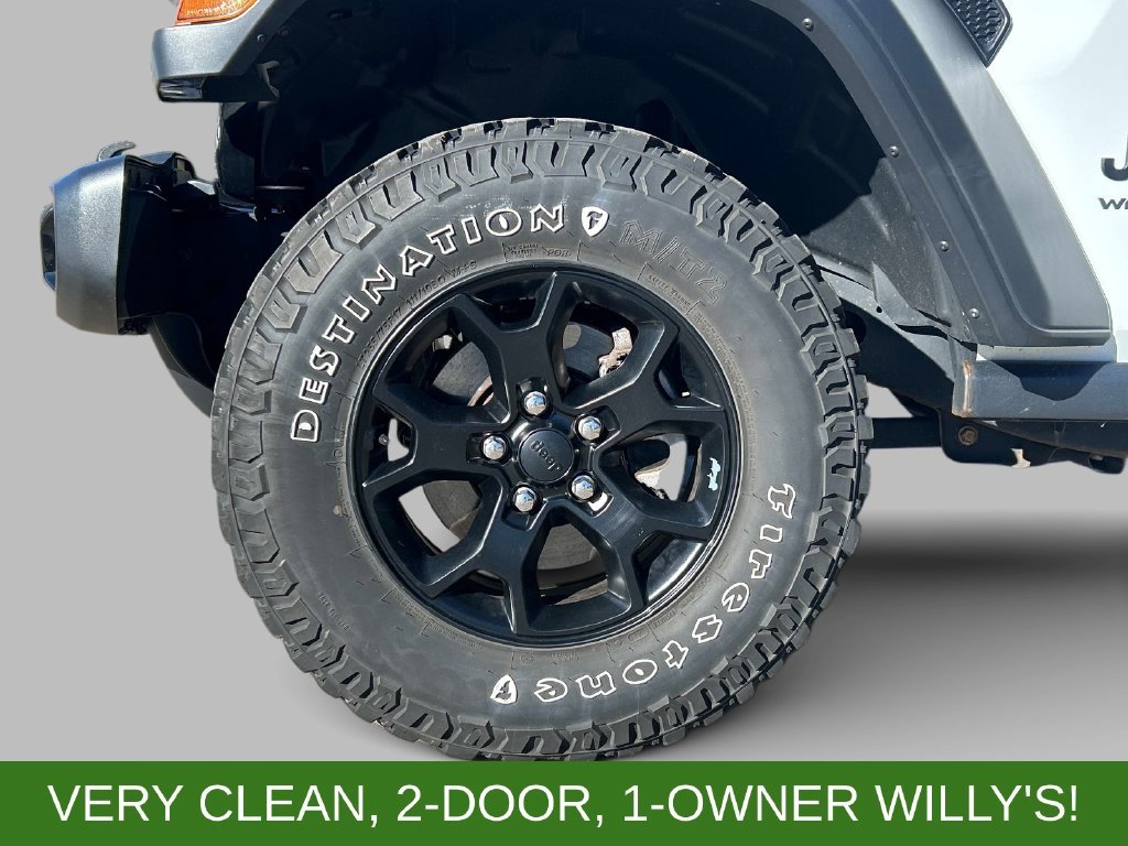 Used 2021 White Jeep Willys Sport image 10