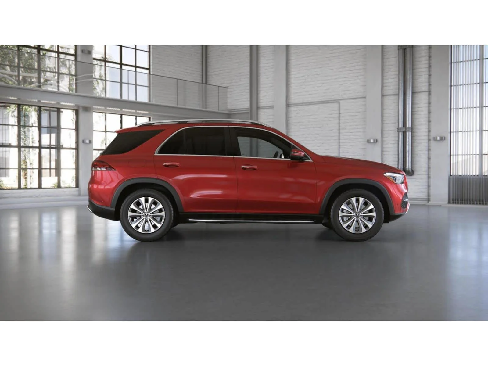Used 2022 MANUFAKTUR Cardinal Red Metallic Mercedes-Benz GLE 350 image 2