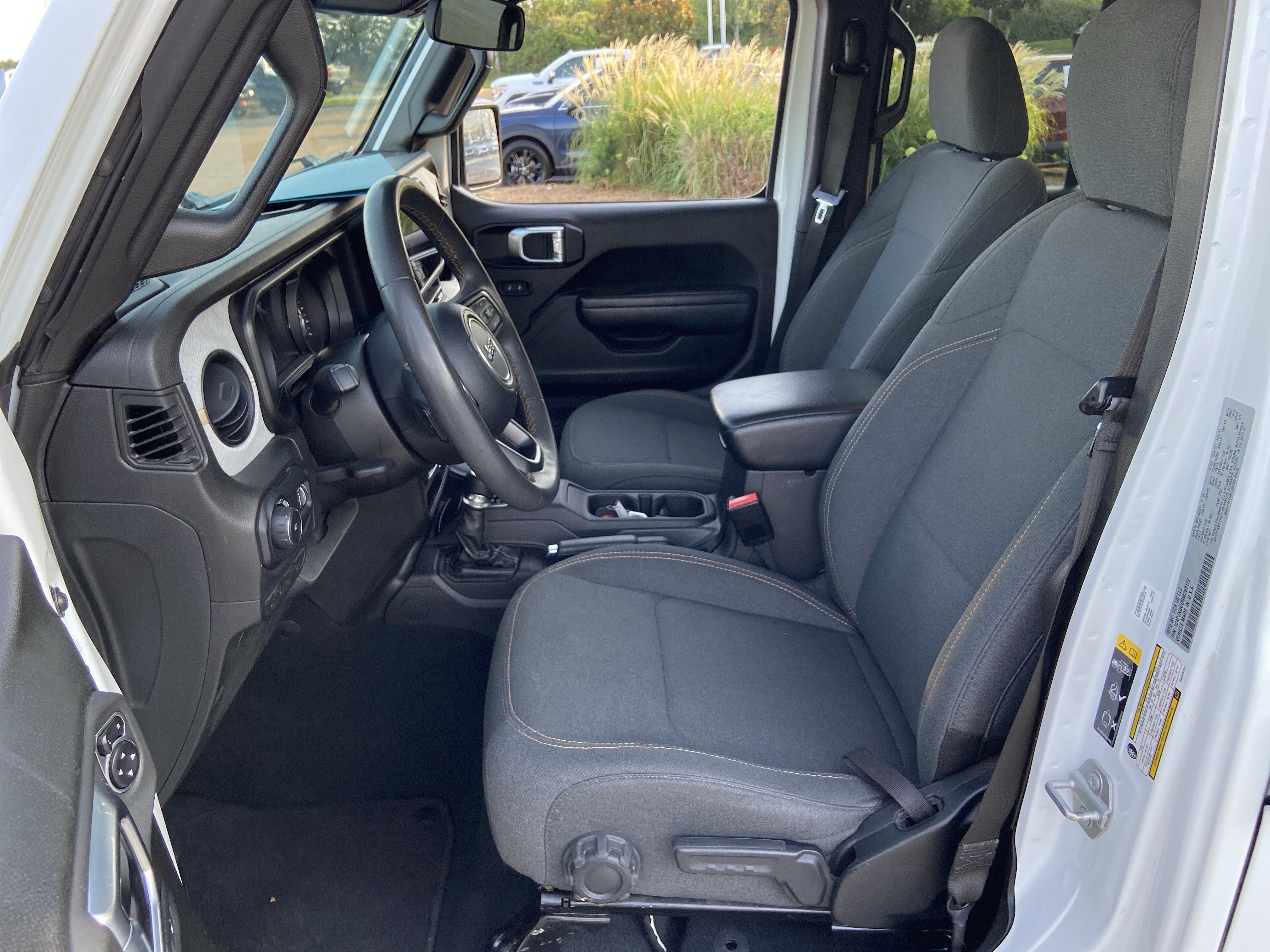 Used 2024 Bright White Clearcoat Jeep Sport S image 34