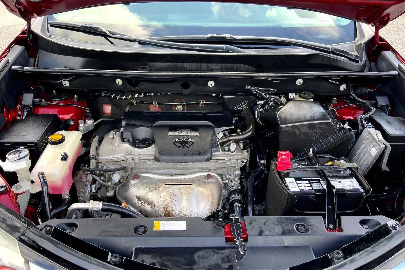 Used 2018 Ruby Flare Pearl Toyota LE image 31