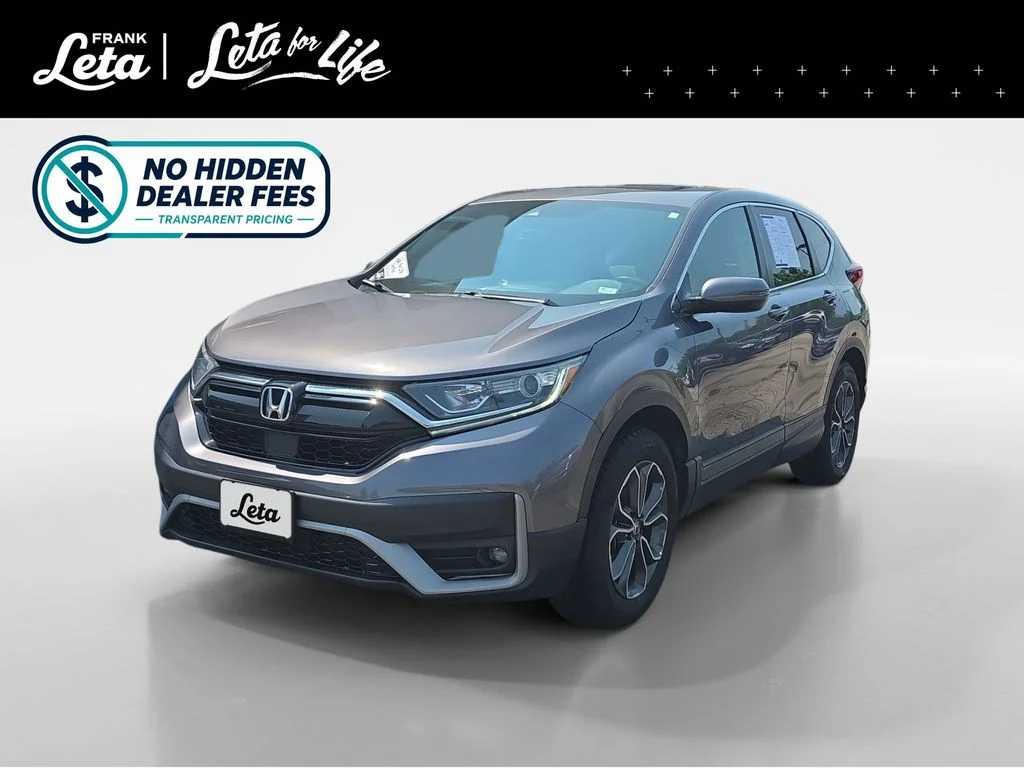 Used 2021 Modern Steel Metallic Honda EX image 1
