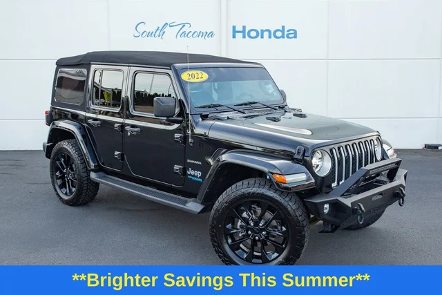 2022 Jeep Wrangler Unlimited Sahara 4xe