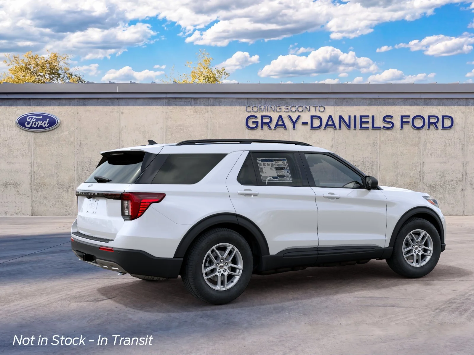 New 2027 Star White Metallic Tri-Coat Ford Active image 6