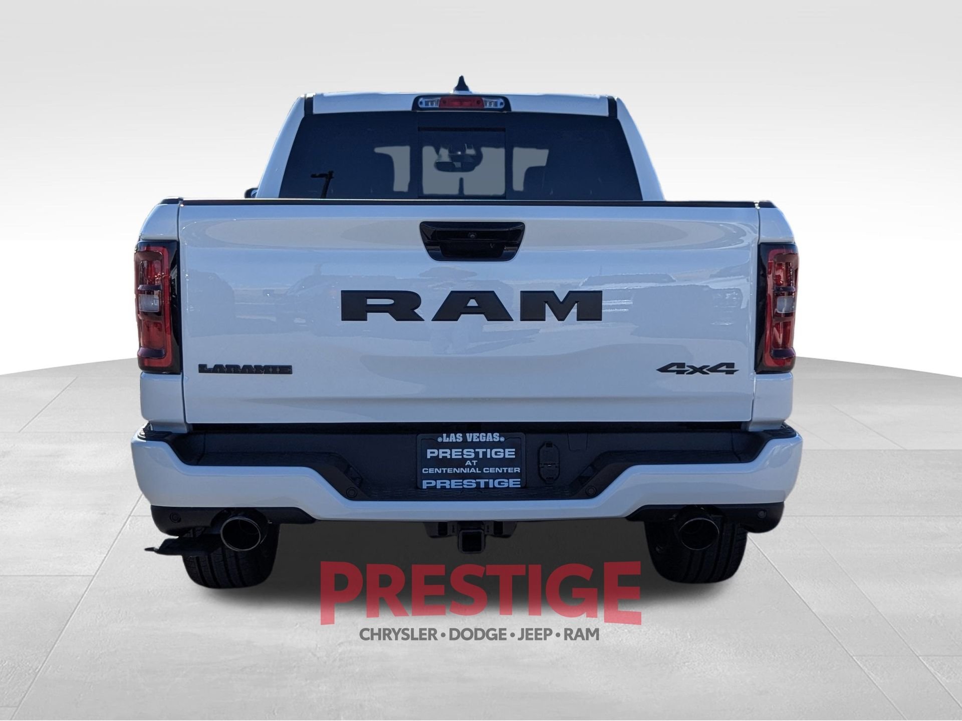 New 2026 Bright White Clear-Coat Exterior Paint RAM Laramie image 6