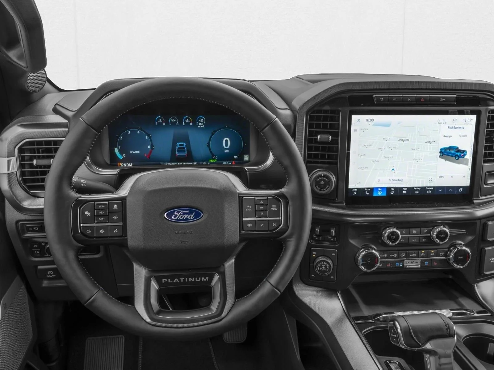 New 2026 Star White Metallic Tri-Coat Ford Platinum image 4