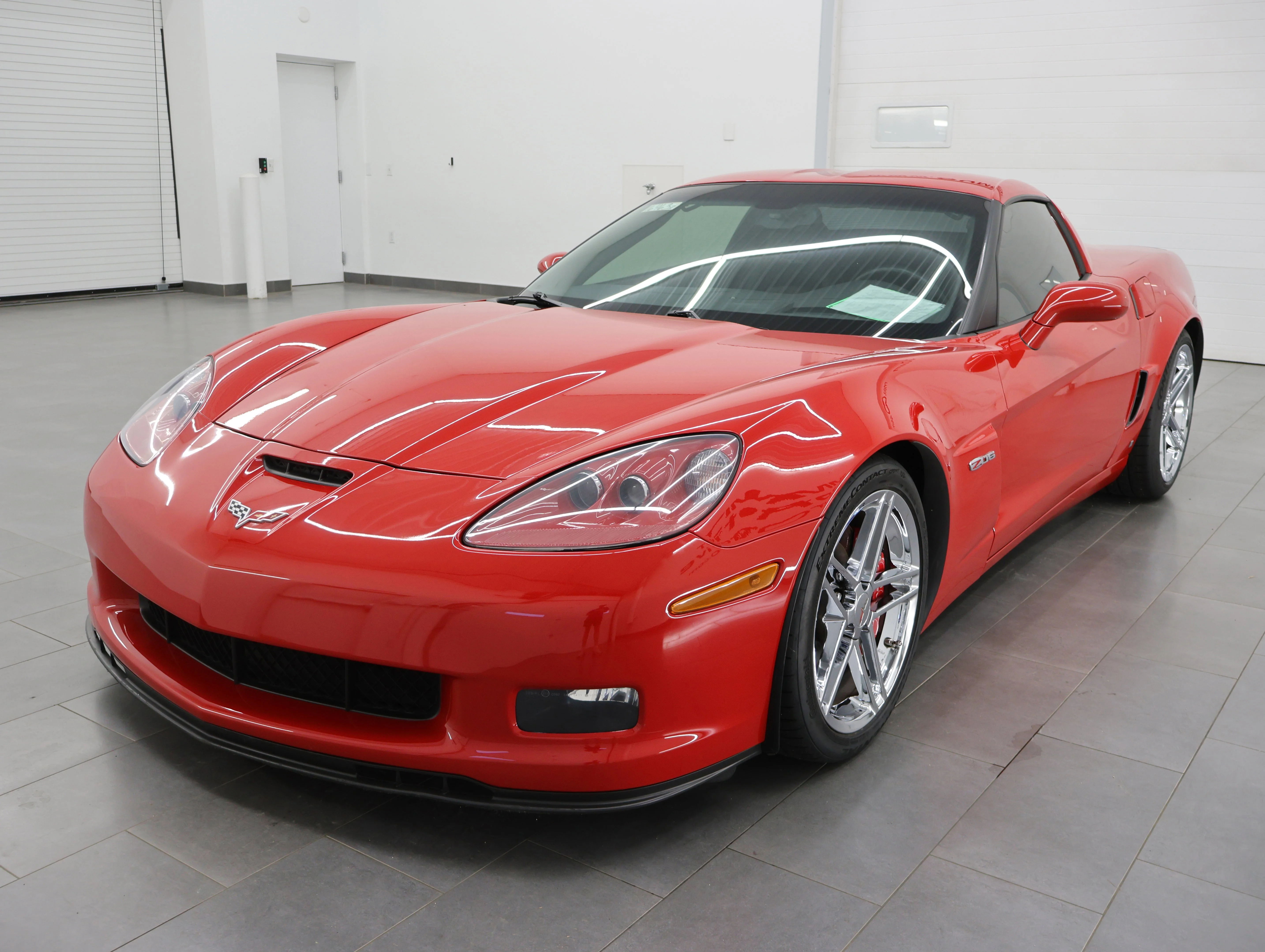 Used 2008 Victory Red Chevrolet Z06 image 7