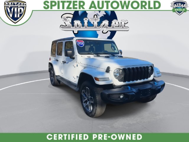Used 2024 White Jeep Sport S 4xe image 5