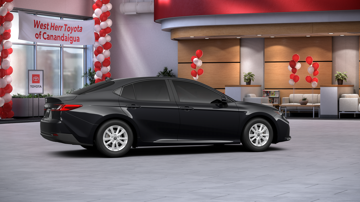New 2026 Midnight Black Metallic Toyota LE image 19