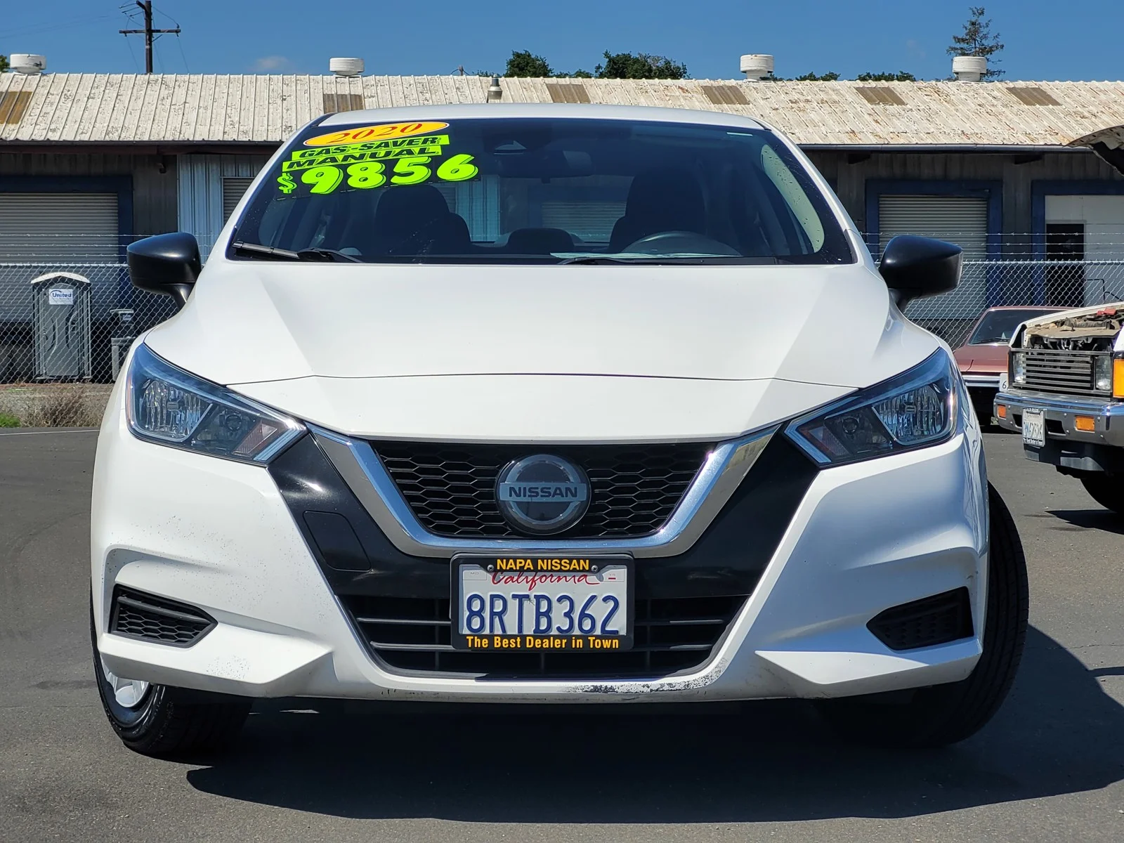 Used 2020 Nissan Versa Sedan S with VIN 3N1CN8BV6LL809969 for sale in Napa, CA