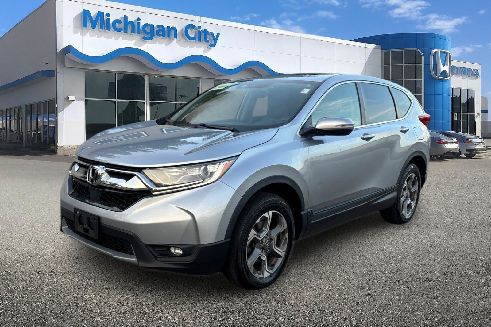 Used 2018 Silver Honda EX image 1