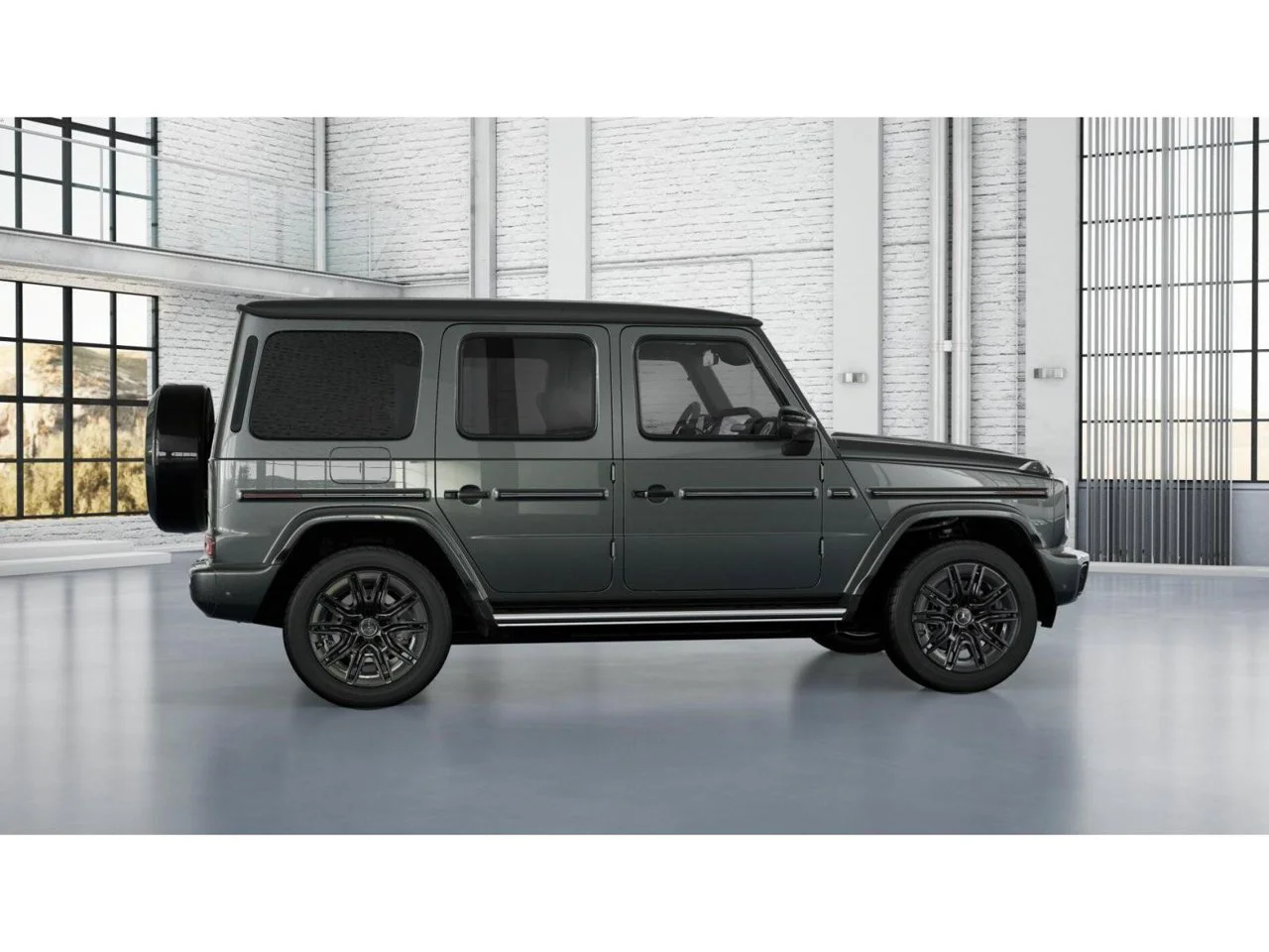 New 2027 MANUFAKTUR Graphite Metallic Mercedes-Benz G 580 image 17