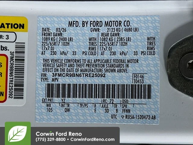 New 2026 Oxford White Ford Big Bend image 31