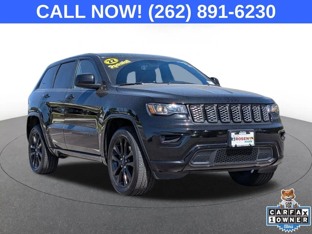 Used 2022 Black Jeep Laredo X image 1