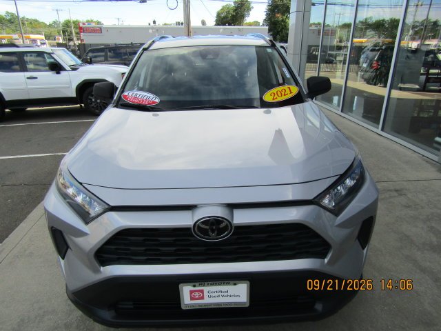 Used 2021 Silver Sky Metallic Toyota LE image 2