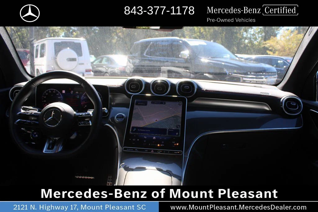 Certified Used 2025 MANUFAKTUR Patagonia Red Metallic Mercedes-AMG GLC 43 AMG® image 26