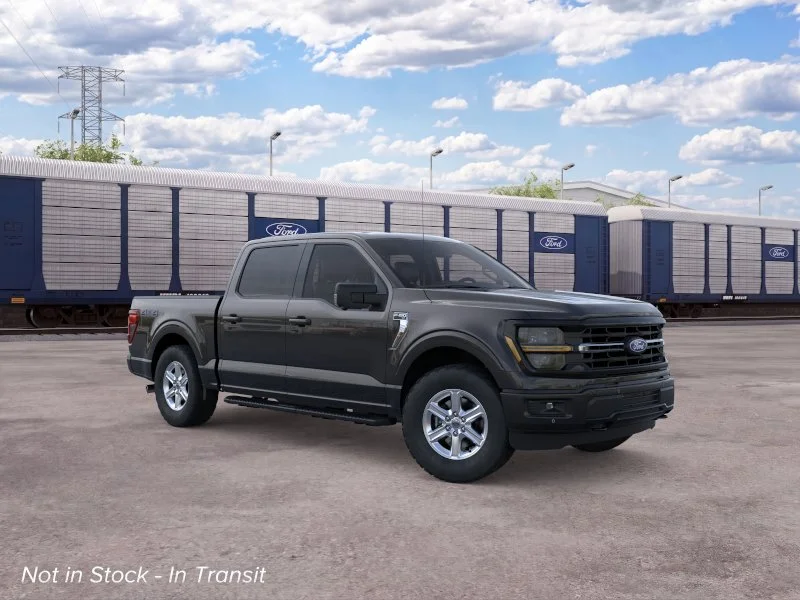 New 2026 Agate Black Metallic Ford XLT image 7