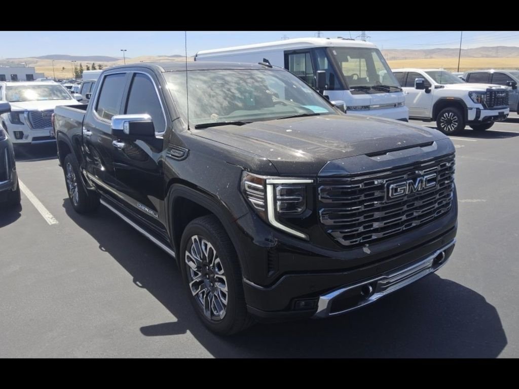 Used 2024 Black GMC Denali Ultimate image 2