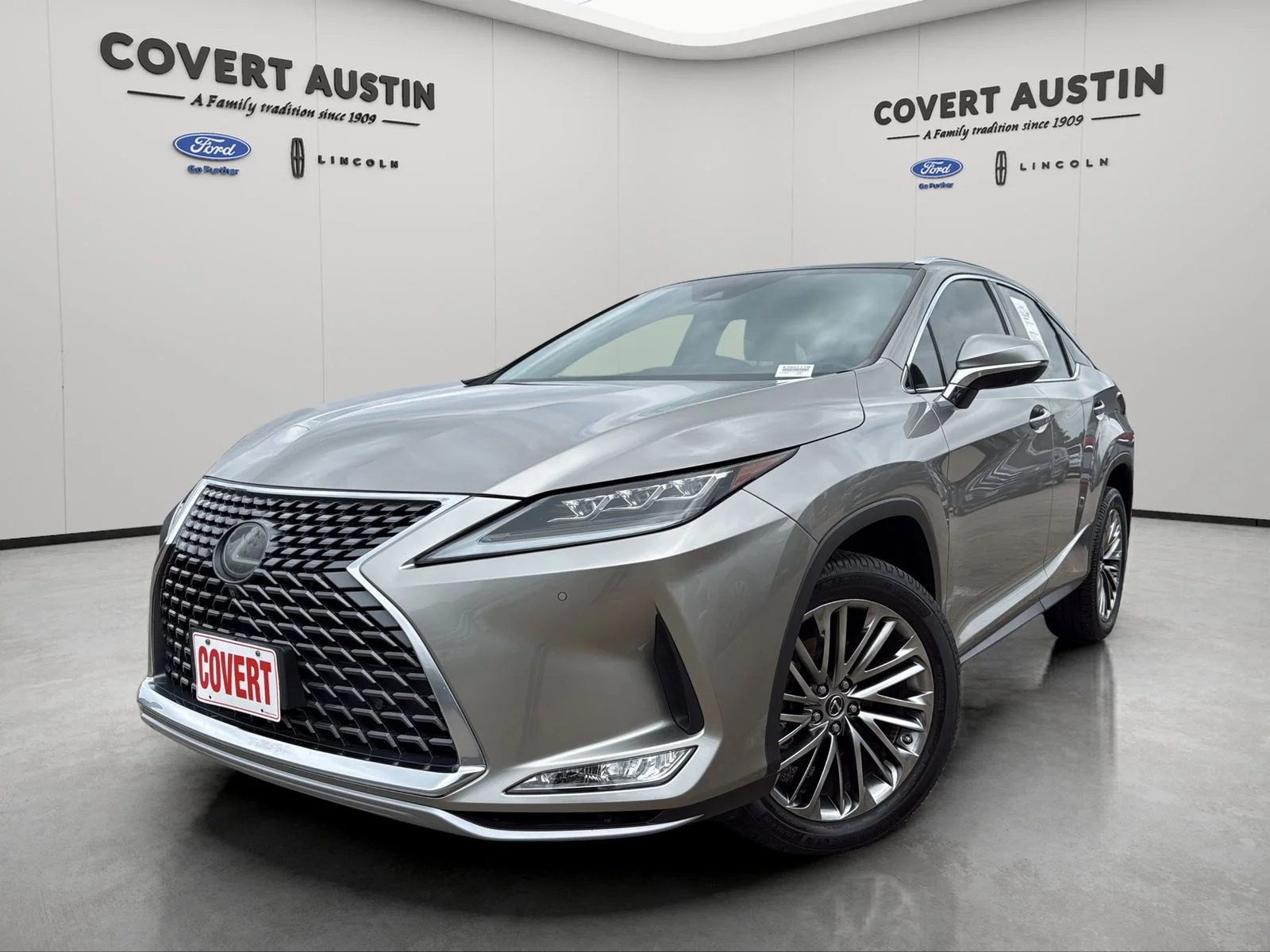 Used 2020 Silver Lexus 350 image 1