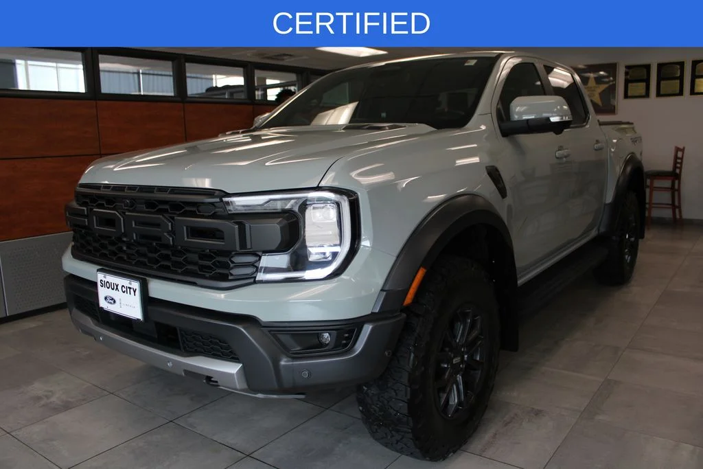 Used 2024 Cactus Green / Gray Ford Raptor image 1