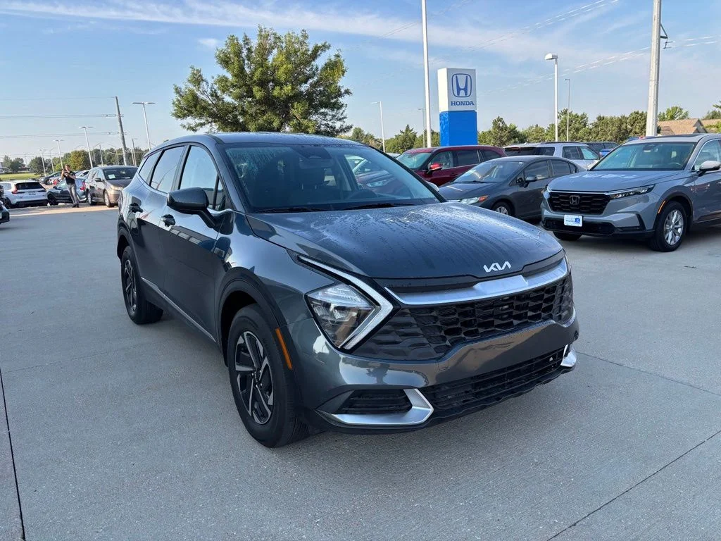 Used 2023 Gray Kia LX image 3