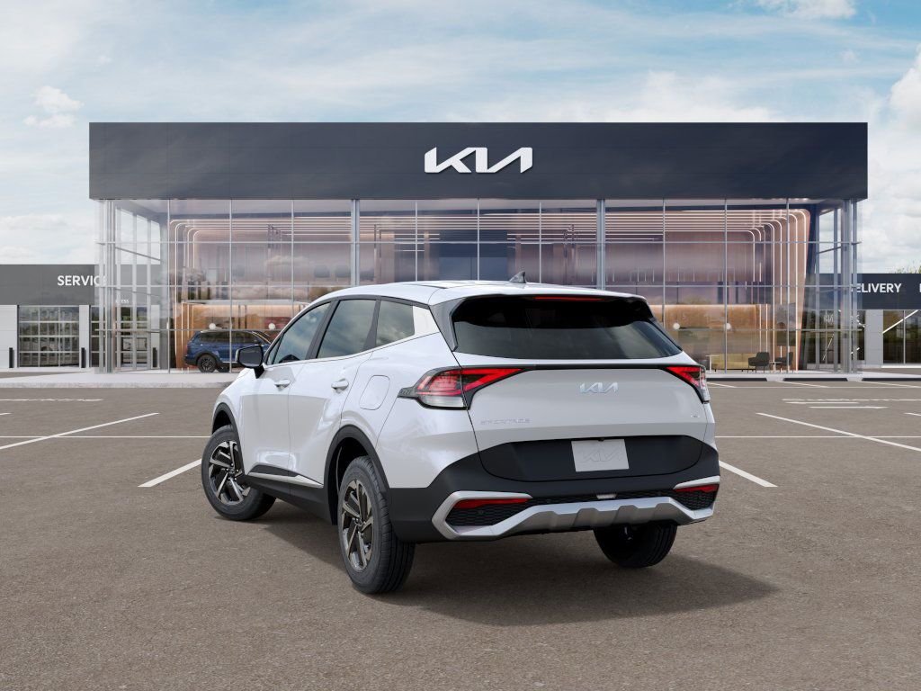 New 2025 White Kia LX image 4