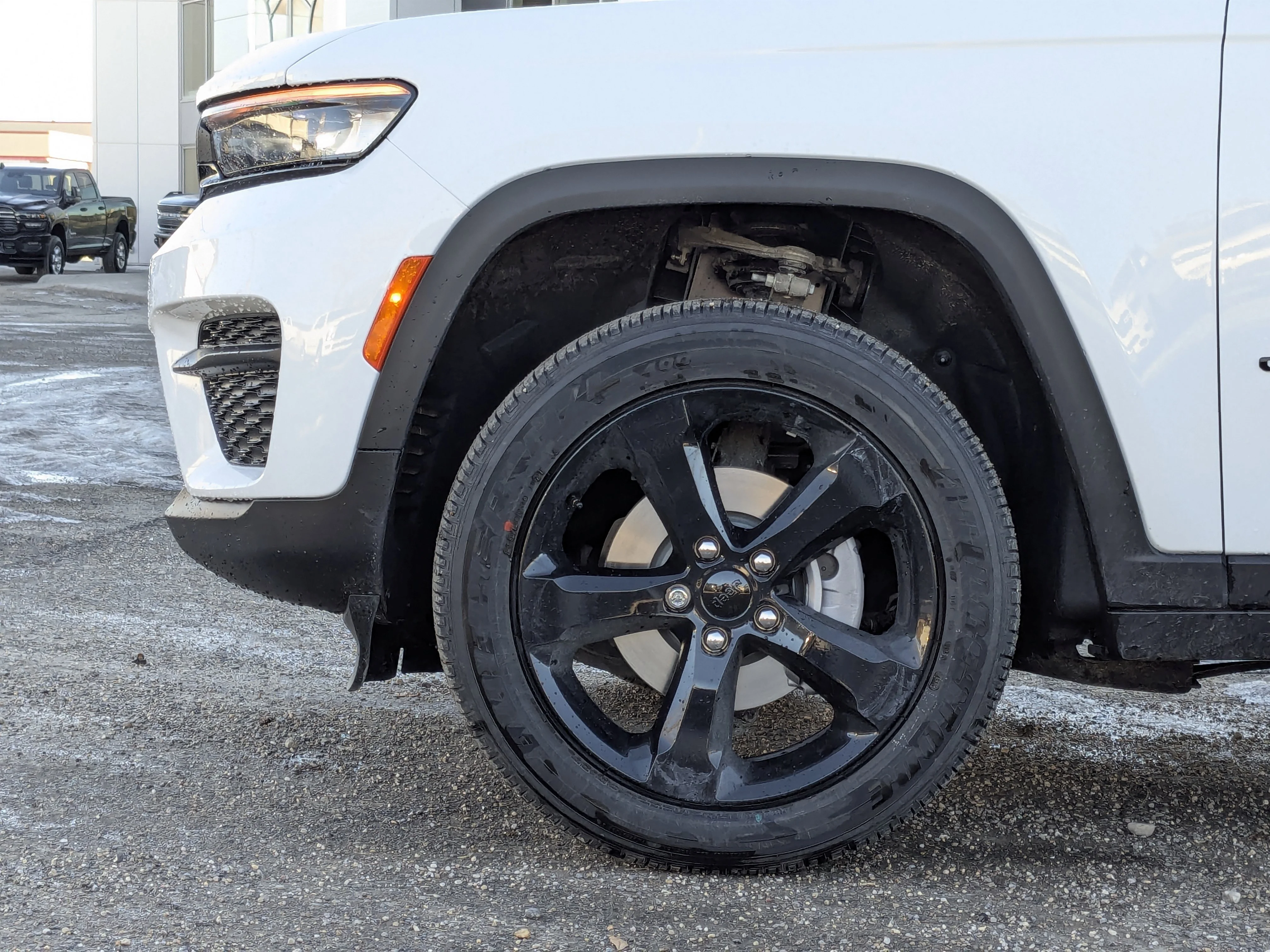 New 2025 White Jeep Altitude - - Power Sunroof - Power Liftgate - Wireless Charging - 20 Black Wheels & More image 9