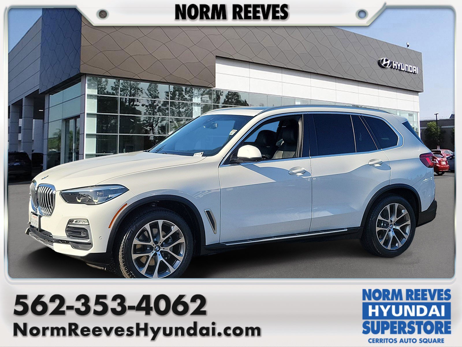 Used 2019 Alpine White BMW xDrive40i image 1