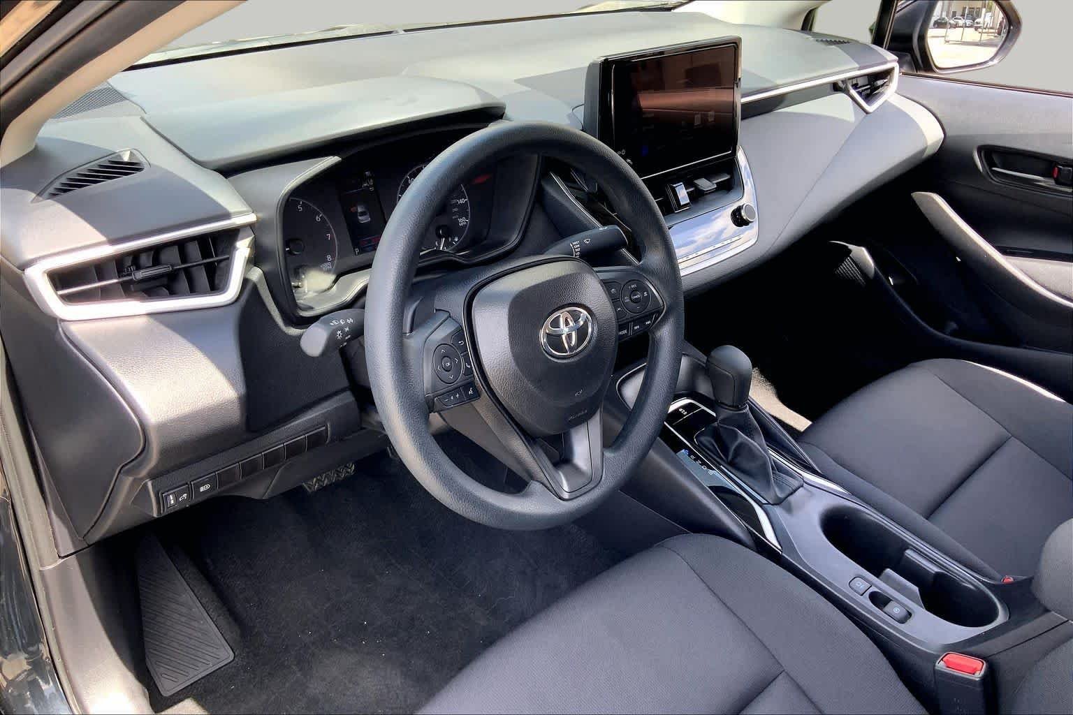 Used 2025 Midnight Black Metallic Toyota LE image 17