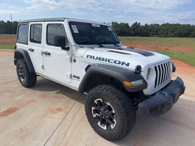 Used 2024 White Jeep Rubicon 4xe image 3