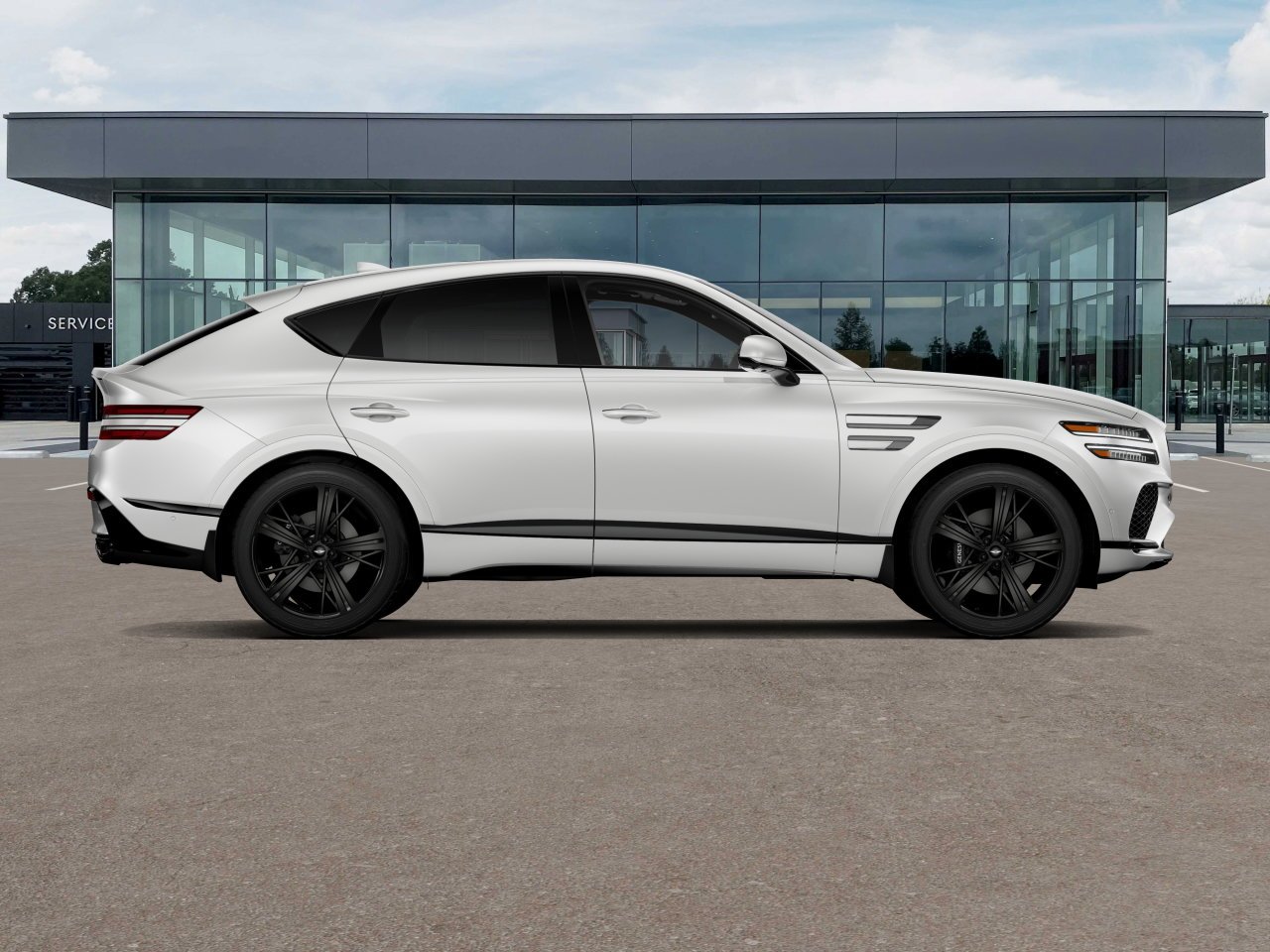 New 2026 White Genesis 3.5T E-SC MHEV PRESTIGE BLACK image 35