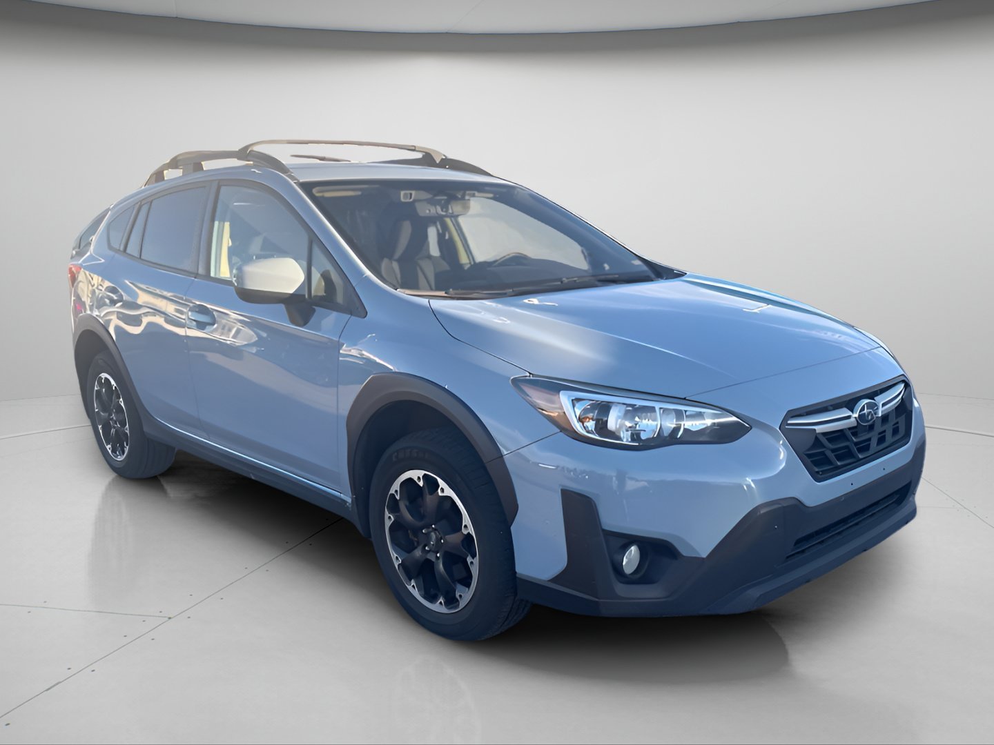 Certified Used 2021 Cool-Gray Khaki Subaru Premium image 3