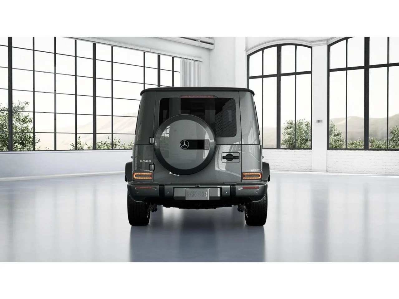 New 2027 MANUFAKTUR Graphite Metallic Mercedes-Benz G 580 image 25