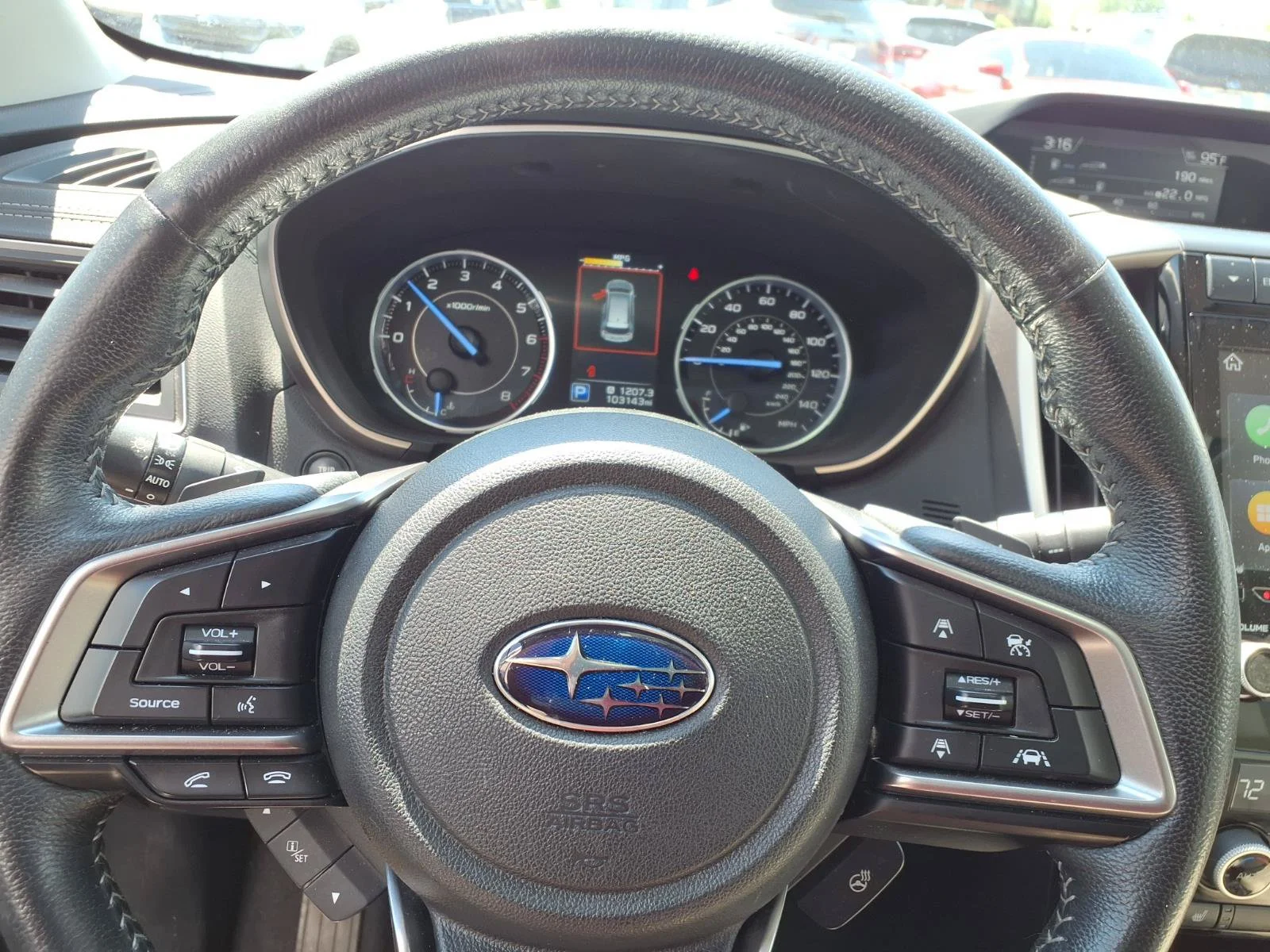 Used 2020 Abyss Blue Pearl Subaru Limited image 13