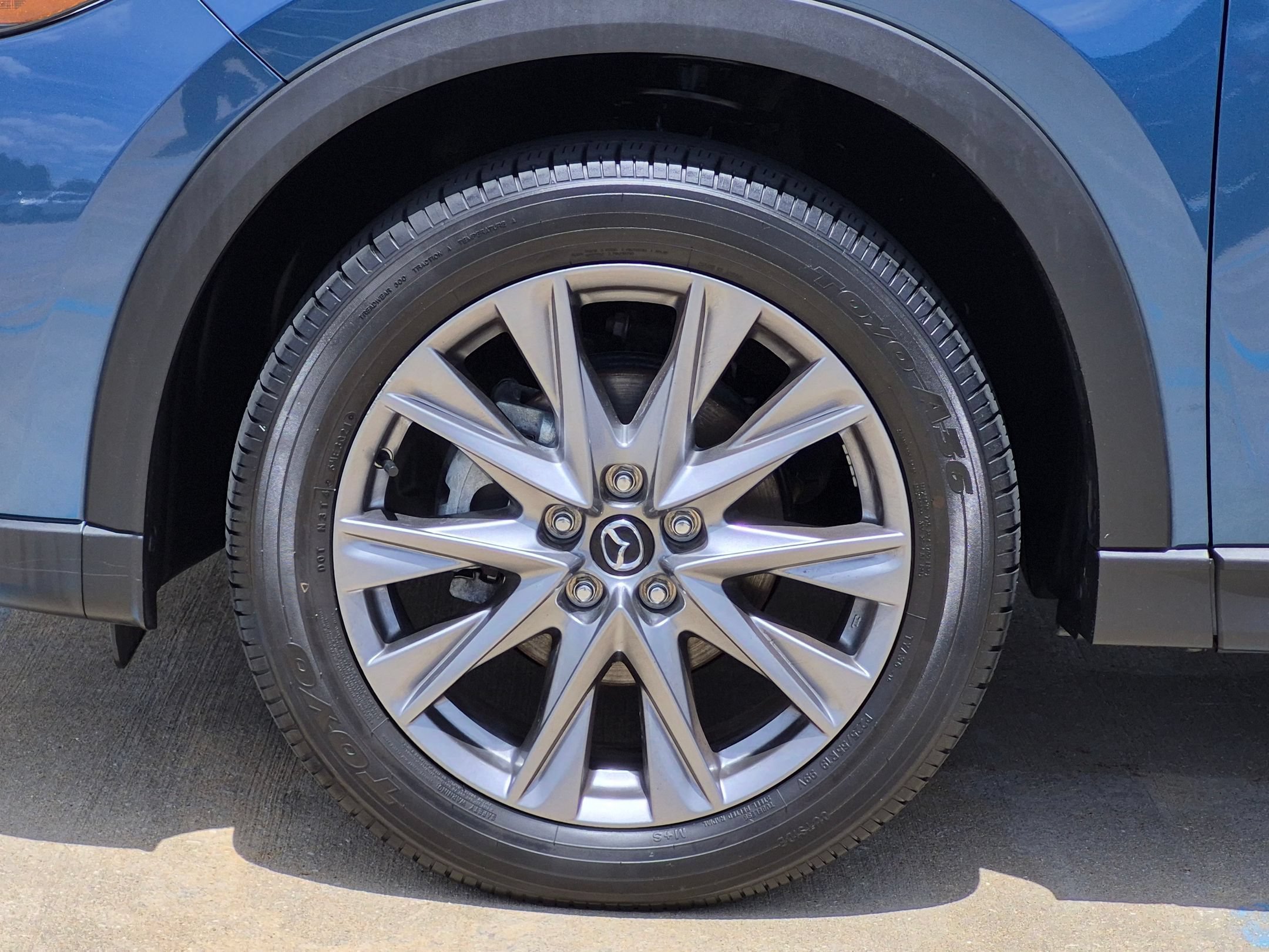 Used 2021 Eternal Blue Mica Mazda Grand Touring AWD image 32