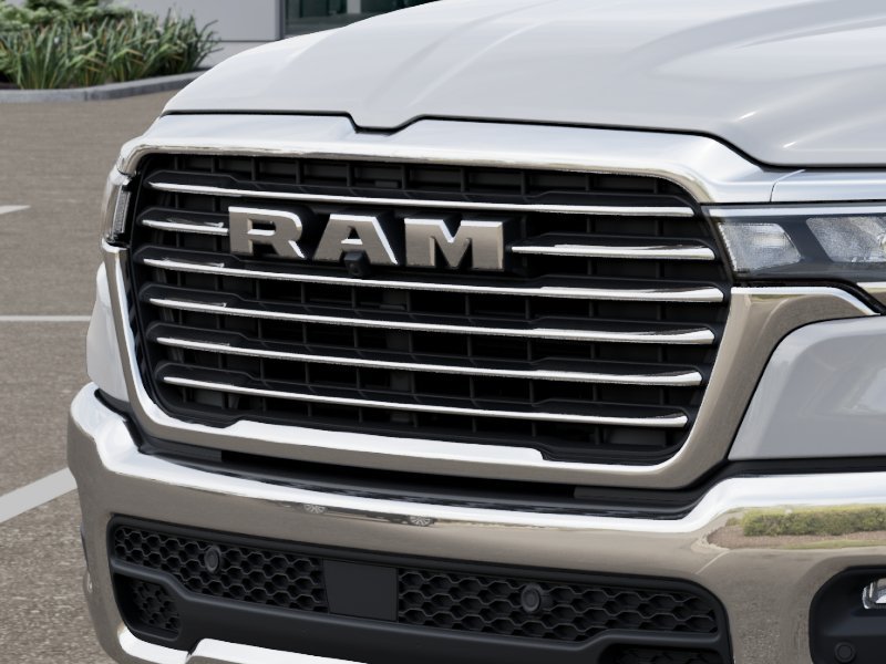 New 2026 Bright White Clear-Coat Exterior Paint RAM Laramie image 37