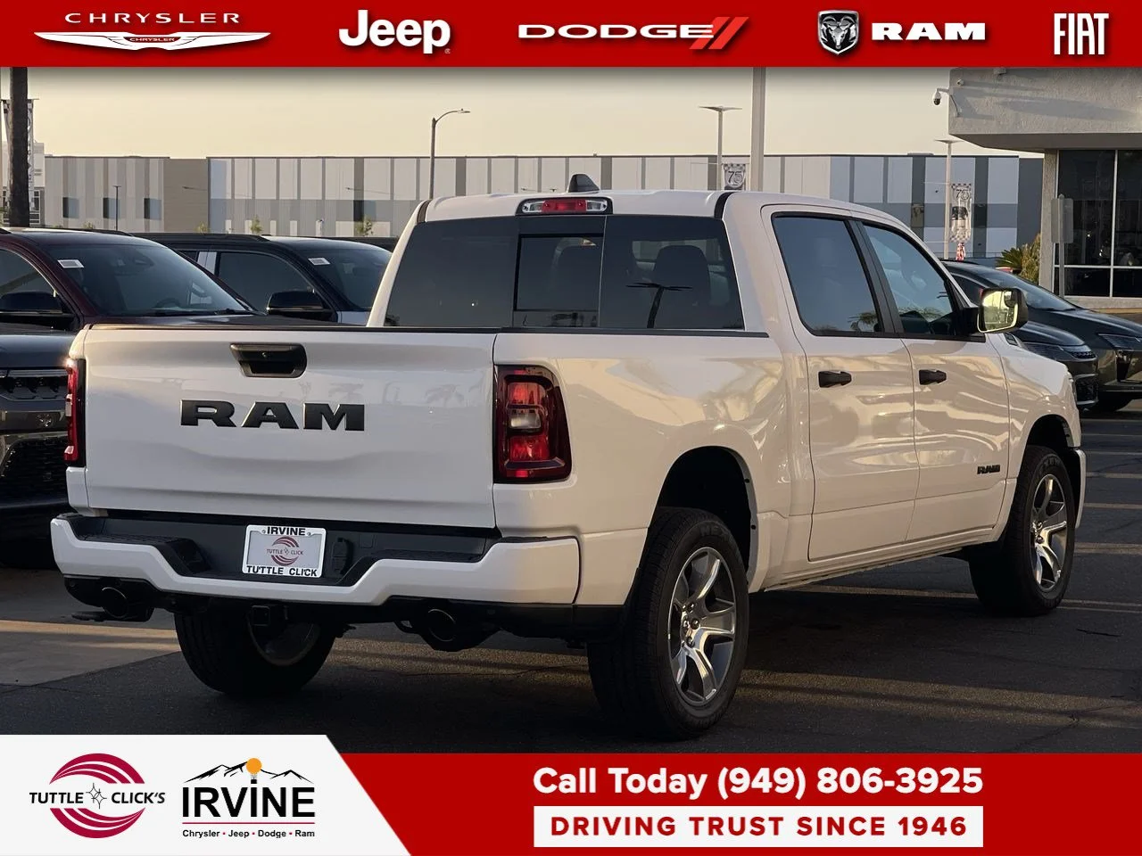 New 2027 Bright White Clear-Coat Exterior Paint RAM Express image 12