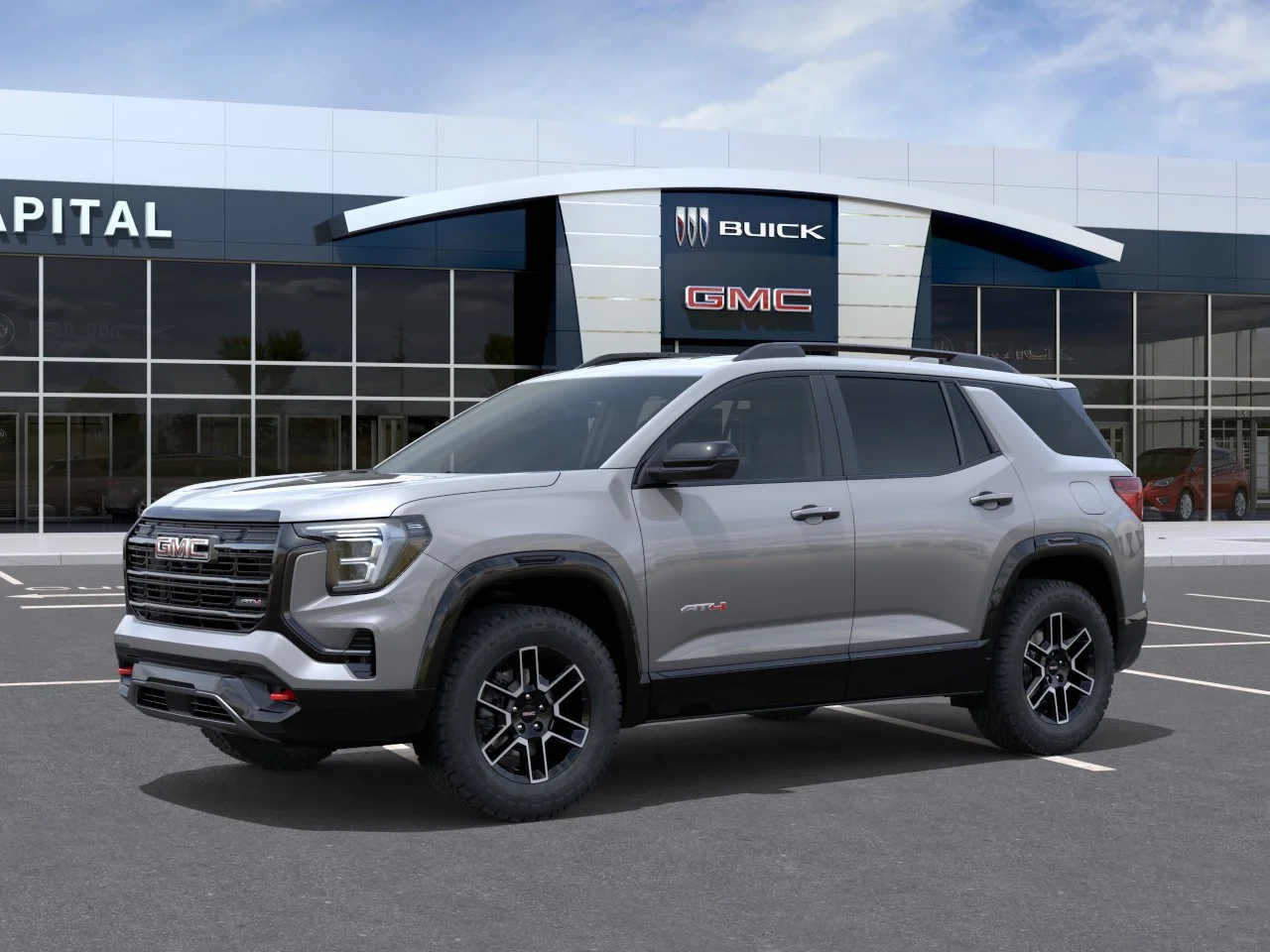 New 2027 Sterling Metallic GMC AWD AT4 image 3