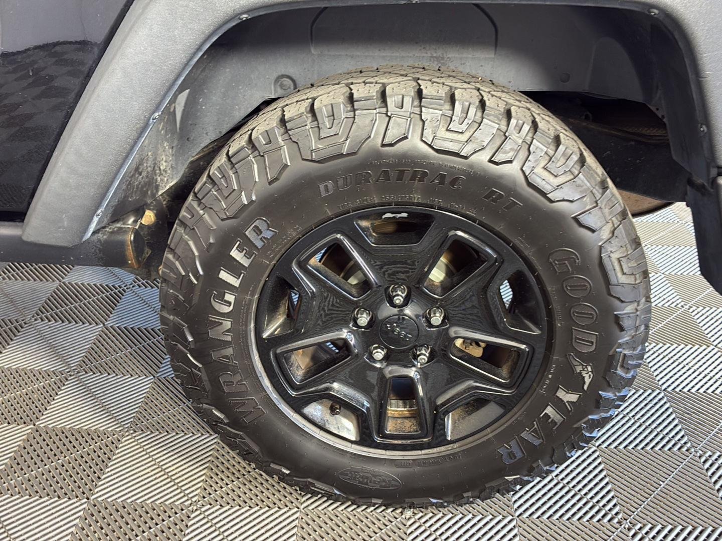 Used 2015 Black Clearcoat Jeep Willys Wheeler image 14