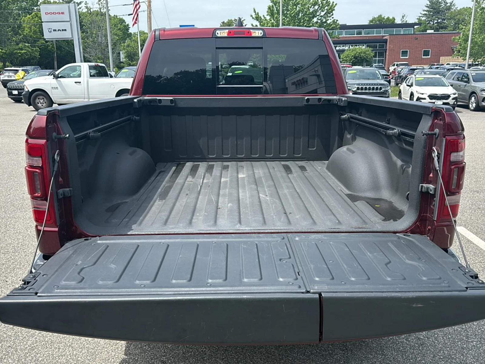 Certified Used 2022 Delmonico Red Pearlcoat Ram Laramie Crew Cab 4x4 5