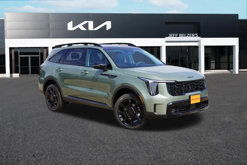 New 2026 Green Kia X-Line EX image 1