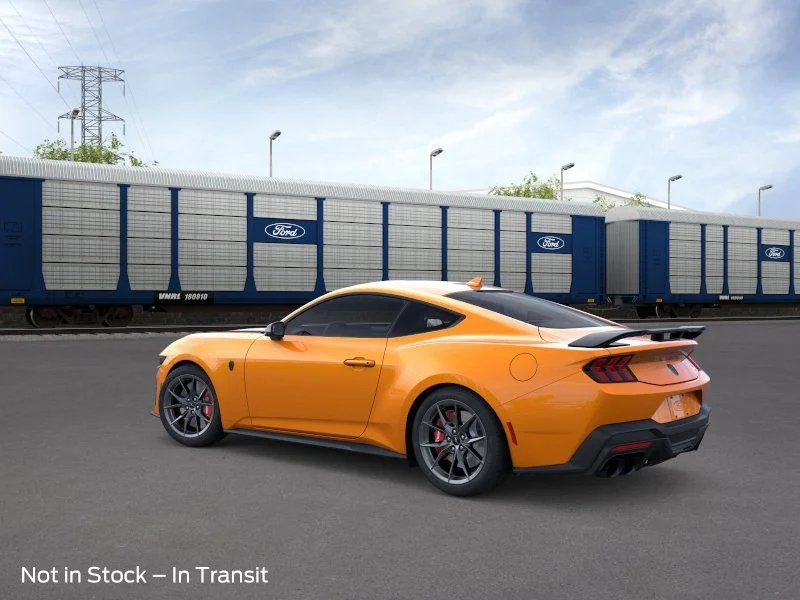 New 2026 Orange Fury Metallic Tri-coat Ford Dark Horse® Premium image 4