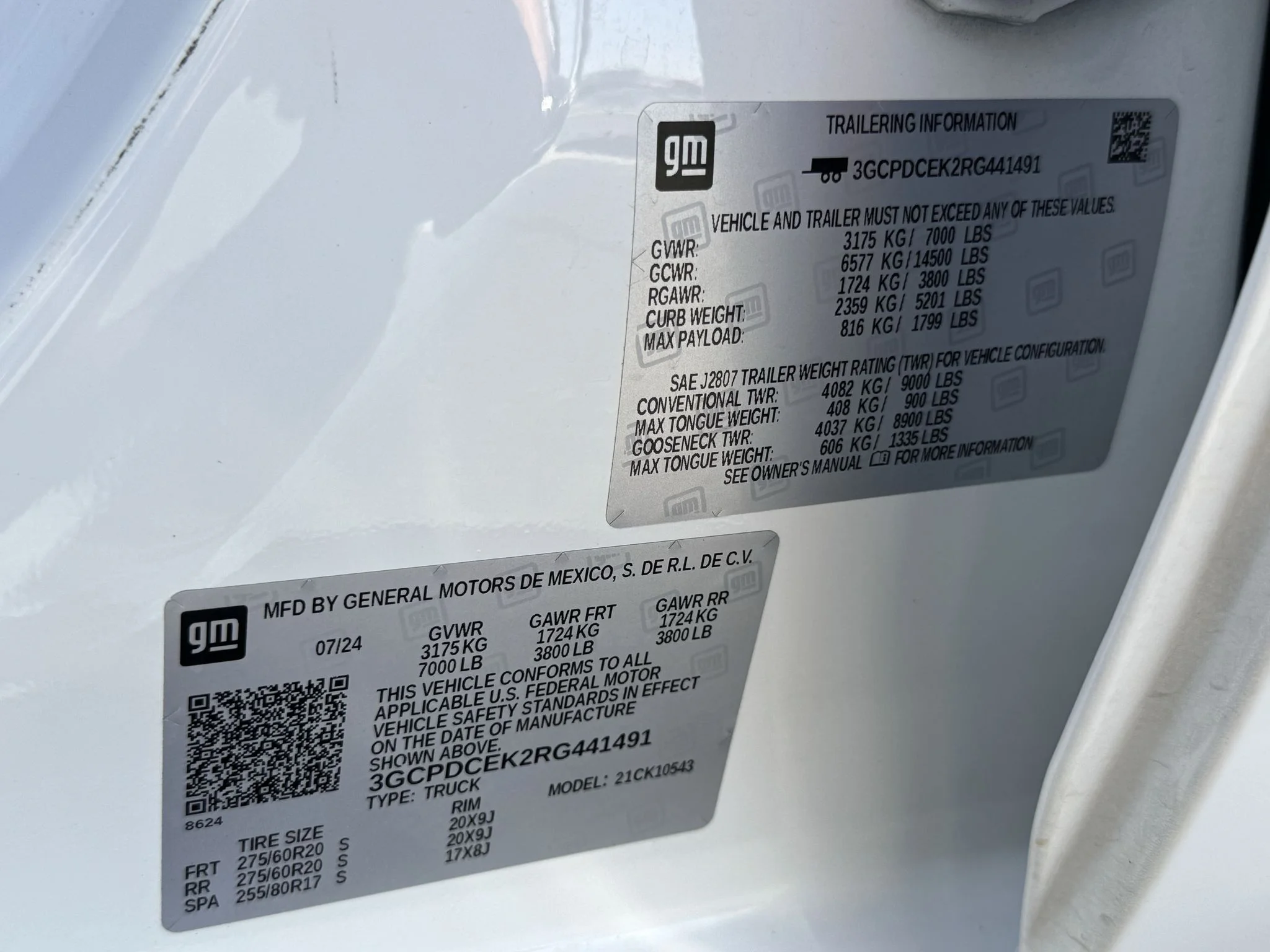 Used 2024 SUMMIT WHITE Chevrolet Custom Trail Boss image 36